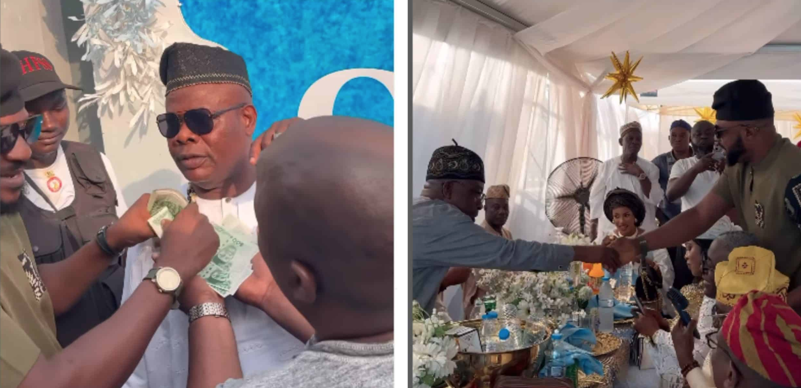 Money rain as Yoruba stars storm Yinka Quadri’s daughter’s engagement