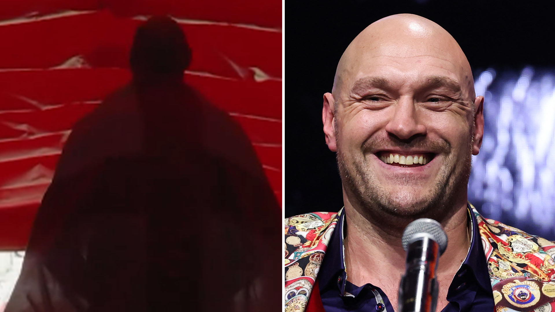 Tyson Fury teases comeback at Old Trafford as fans say 'it'd better be Anthony Joshua'... but it's not what it seems